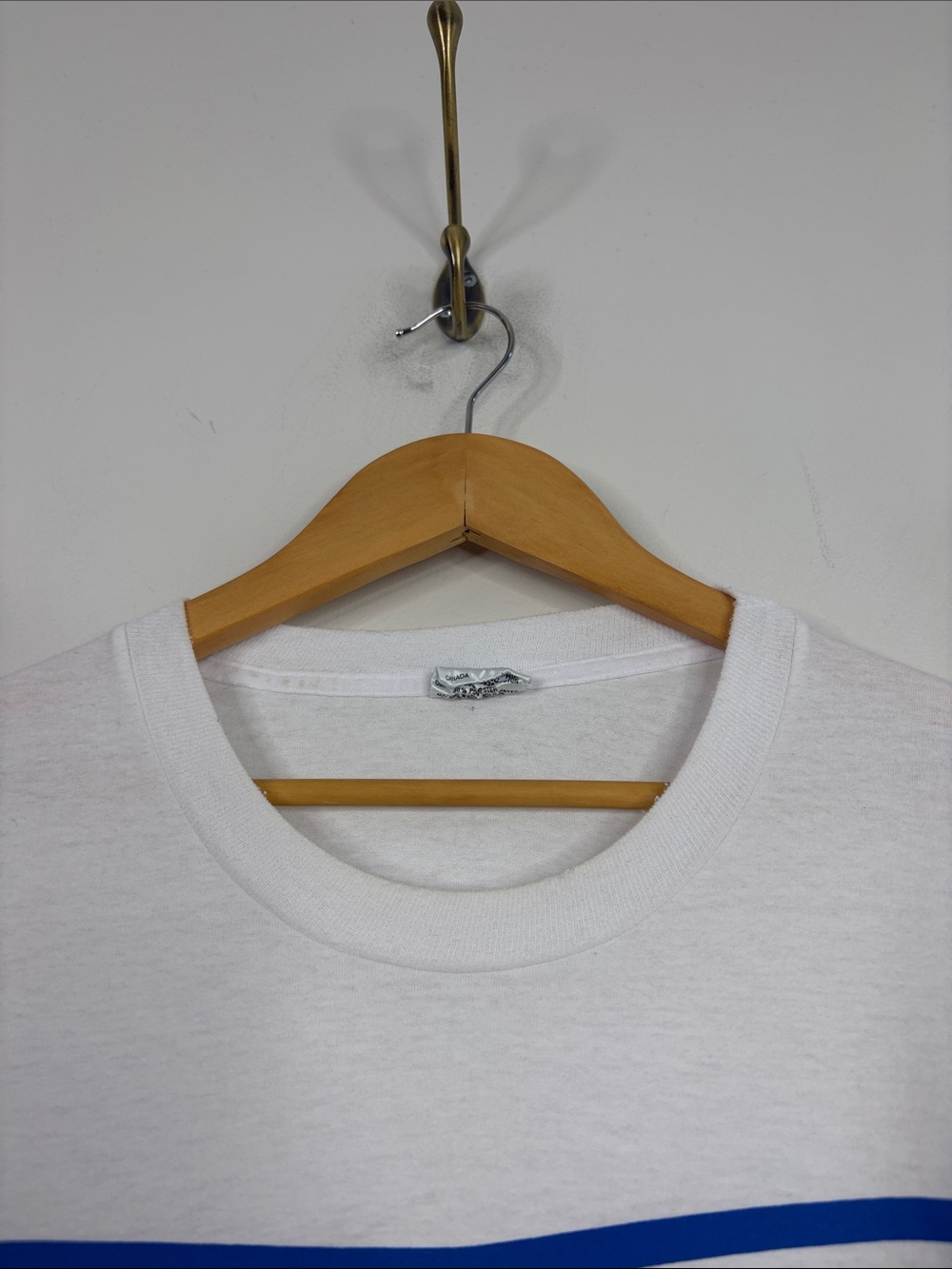 Vintage Toronto Blue Jays T Shirt Mens XL 90s World Series Baseball Crew Neck - Picture 3 of 13